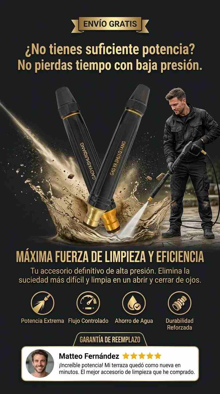 BOQUILLA DE PRESIÓN
