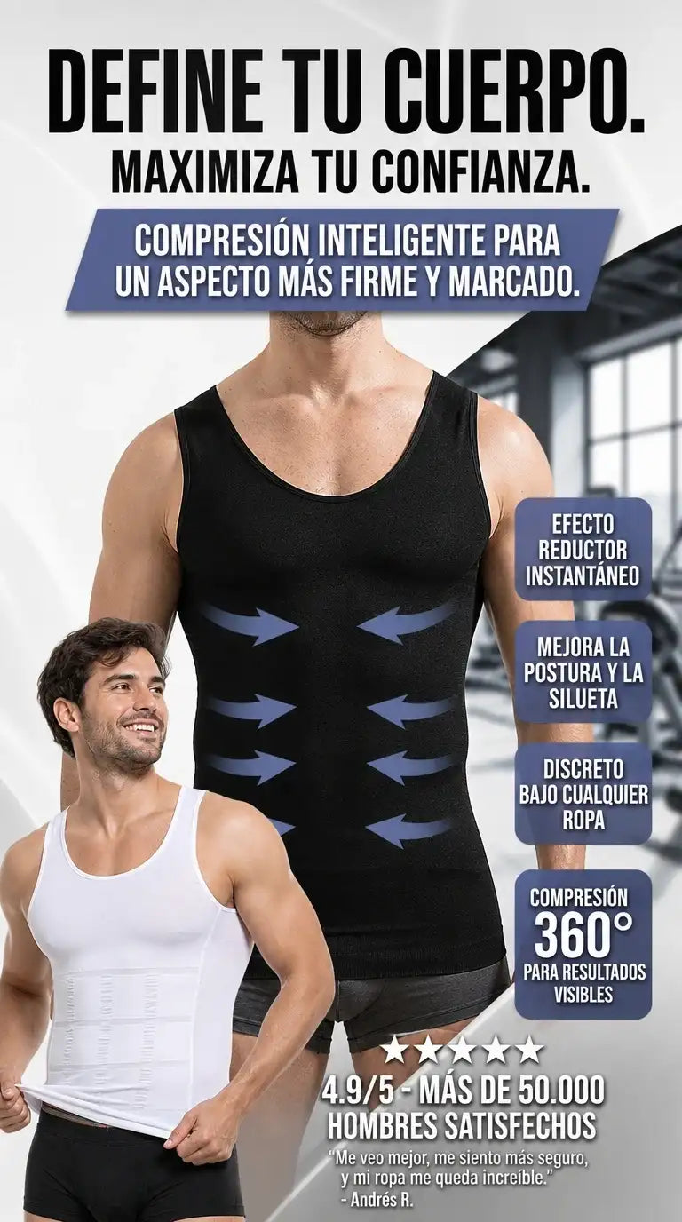 Chaleco de compresion disimulador